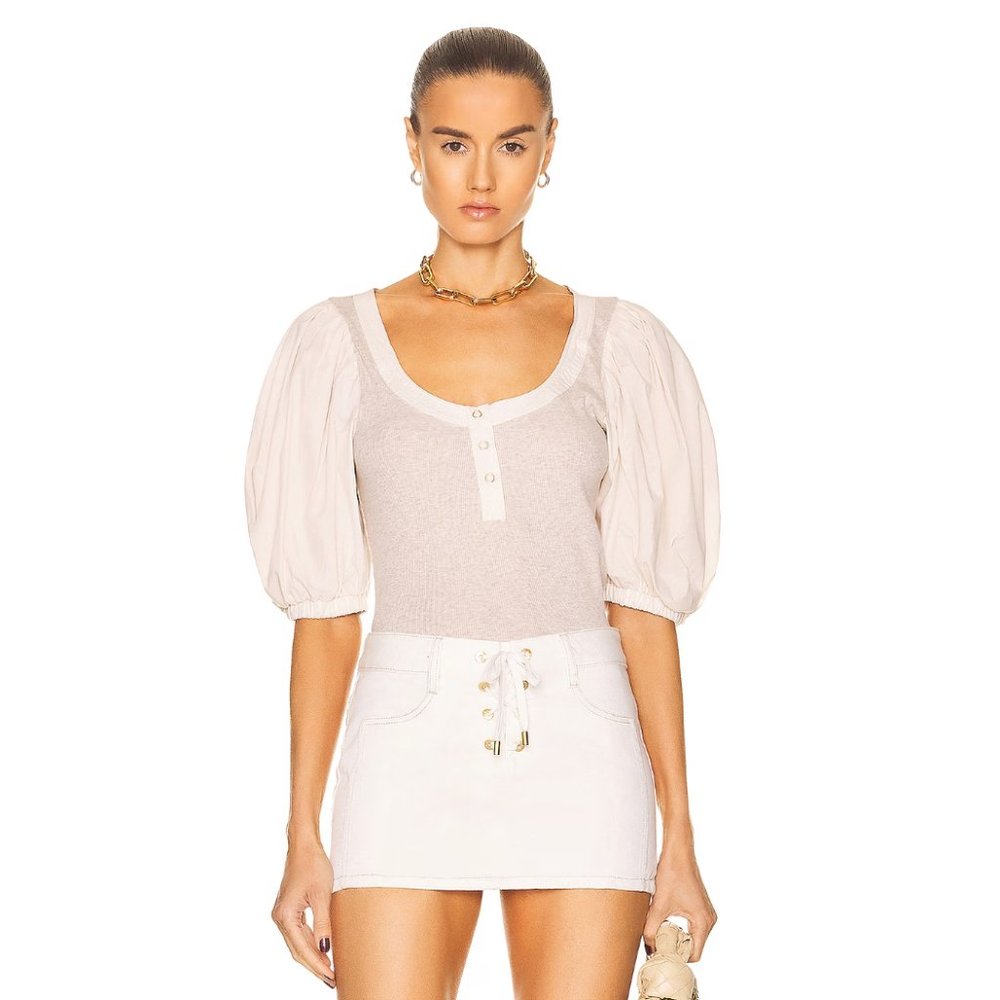 NWOT Ulla Johnson Janette Top in Oatmeal